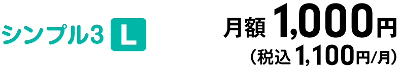 【だれとでも定額＋（L）】24時間いつでも国内通話がかけ放題